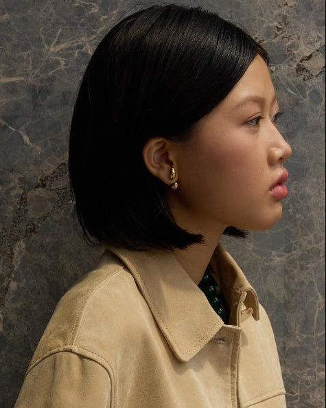 Golden earpiece / BUBBLE