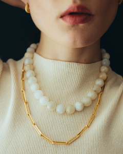 Gold-Vermeil chain necklace / LONG BOX