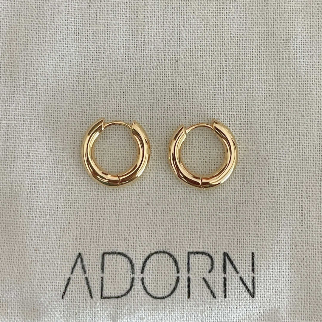 Golden hoops / MINI ECLIPSE
