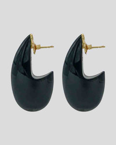 Black earring | BIG DROP