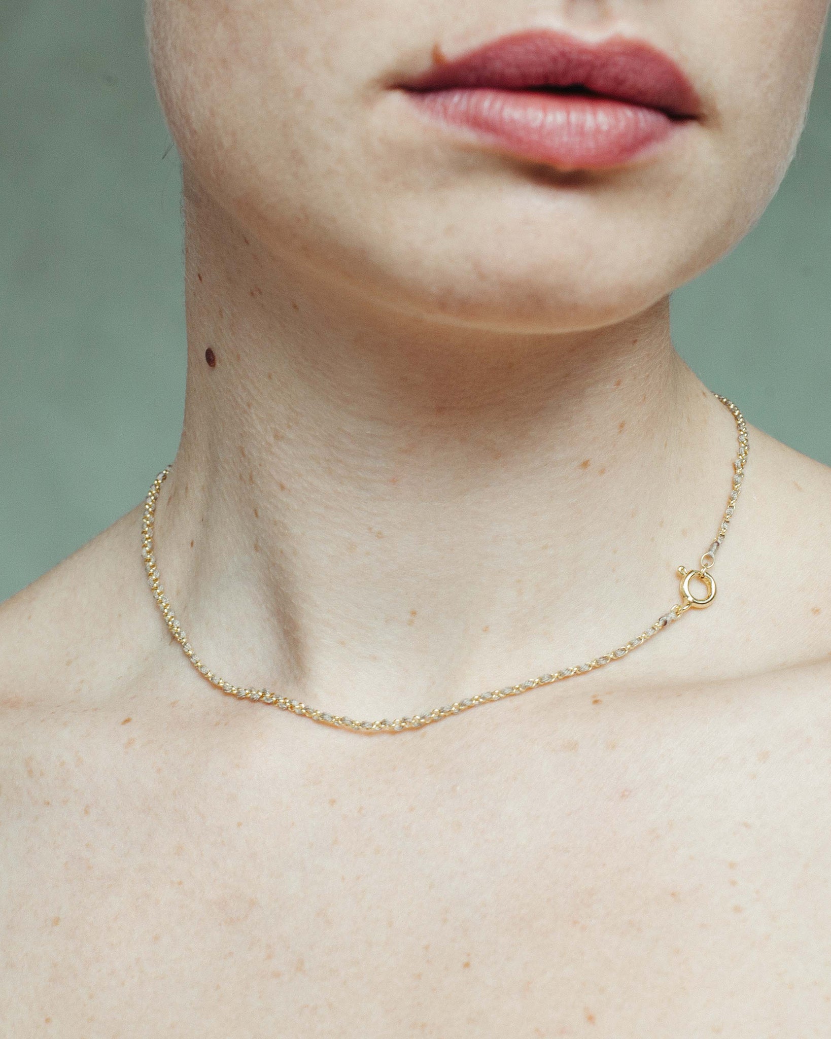 Gold-Vermeil chain necklace / ROLLO